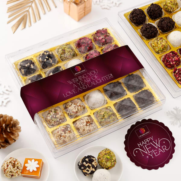 Dry Fruits Laddoo Assortment - 24 Pcs