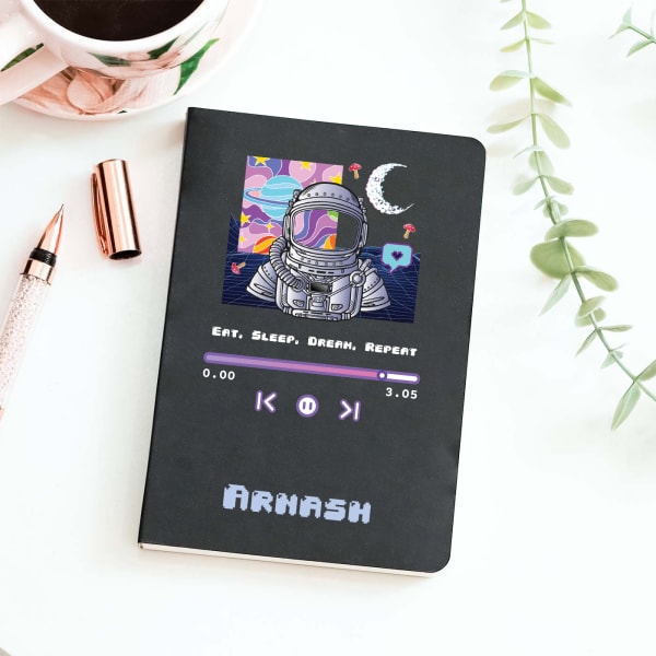 Eat Sleep Dream Repeat Personalized Notebook