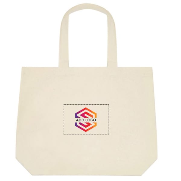Ecofriendly Deluxe Tote Bag - Customize with Logo