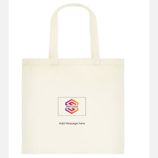 Ecofriendly Small Tote Bag - Customize With Logo And Message