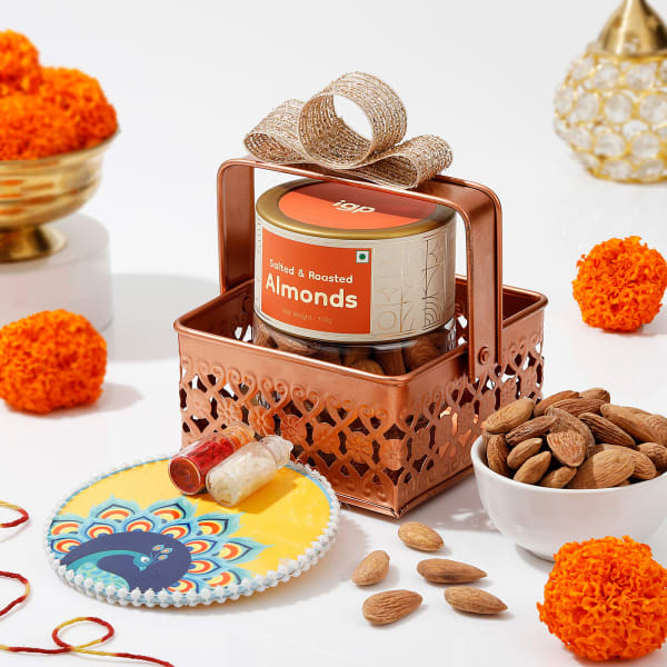 Elegant Basket Bhai Dooj Hamper