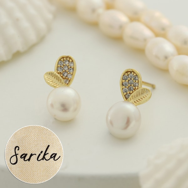 Elegant Freshwater Pearl Earrings