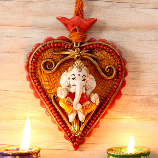 Elegant Ganesha Wall Hanging: Gift/Send Home and Living Gifts Online