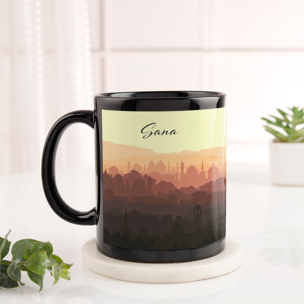 Elegant Mornings Personalized Mug