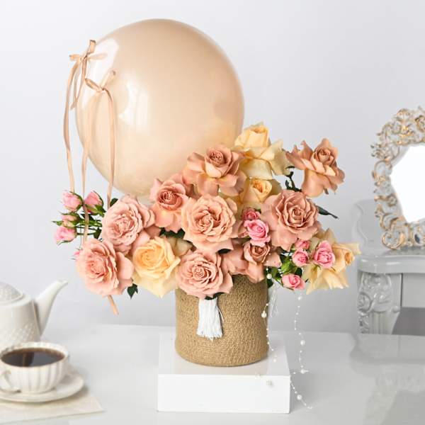Elegant Mother's Day Roses Arrangement