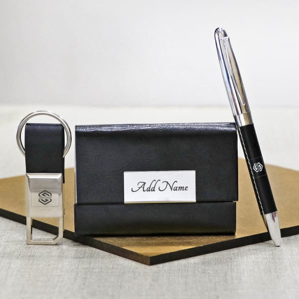 Elegant Office Accessories Gift Set- Customized with Logo & Name
