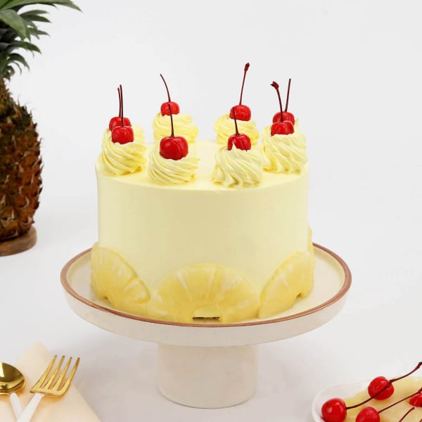Elegant Pineapple Cake (600 Gm)