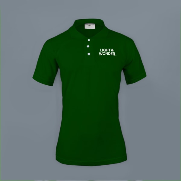 Embroidered Classy Polo T-shirt for Women (Forest Green)