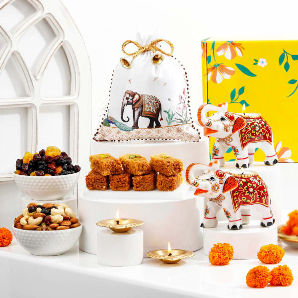 Enlightening Elephants Diwali Hamper