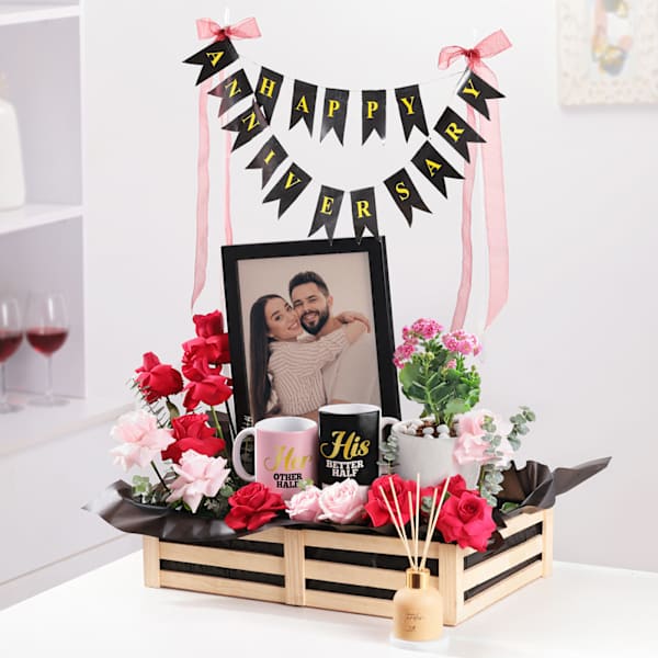 Eternal Love Personalized Anniversary Hamper