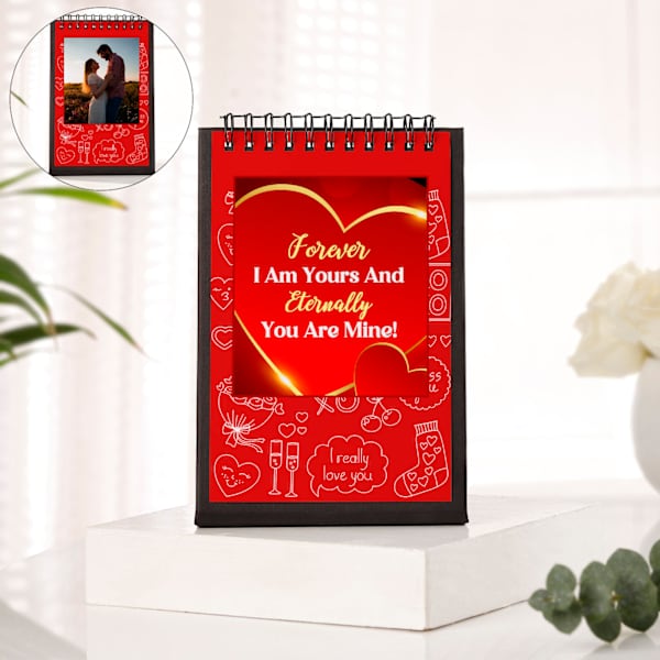 Eternally Yours Personalized Couple's Calendar
