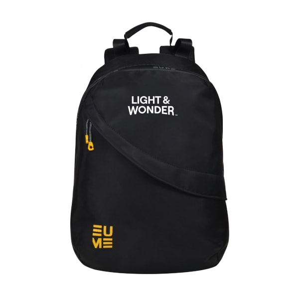 Eume Weather Proof Crystal laptop backpack (Black)