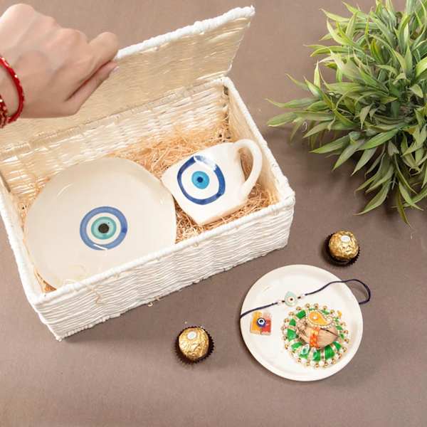 Evil Eye Sibling Rakhi Hamper