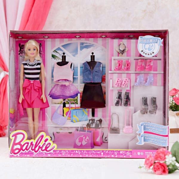 barbie dressing set