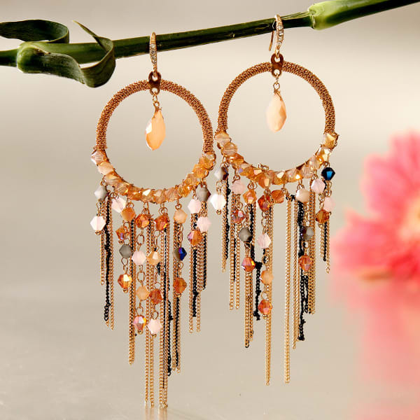 Exclusive Ring style Earrings Gift/Send Jewellery Gifts Online