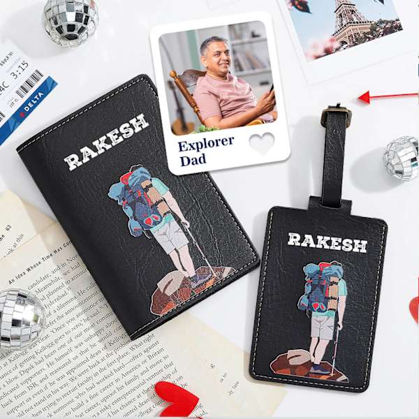 Explorer Dad Personalized Gift Combo