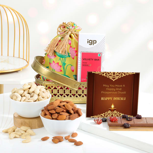 Exuberant Elegance Diwali Gift Box