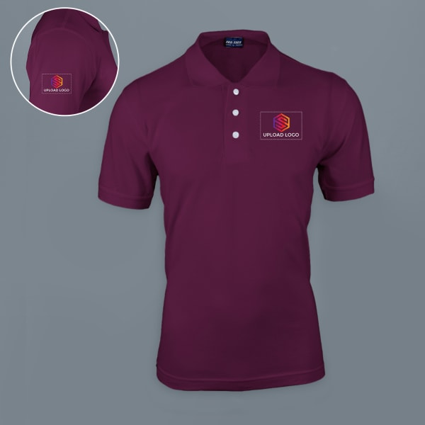 Fas-Tees Polo T-shirt for Men (Purple)