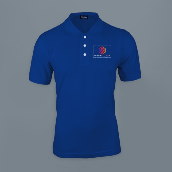 Fas-Tees Polo T-shirt for Men (Royal Blue)
