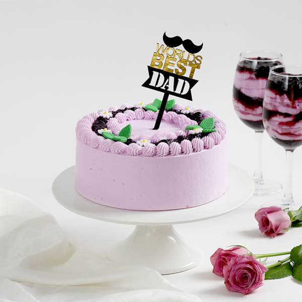 Father's Day Lavender Bliss Cake