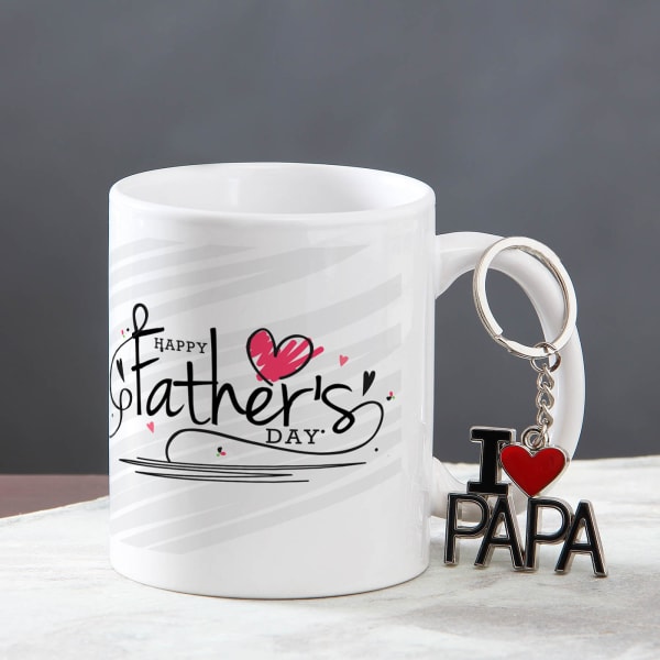Father's Day Mug & Key Chain Hamper