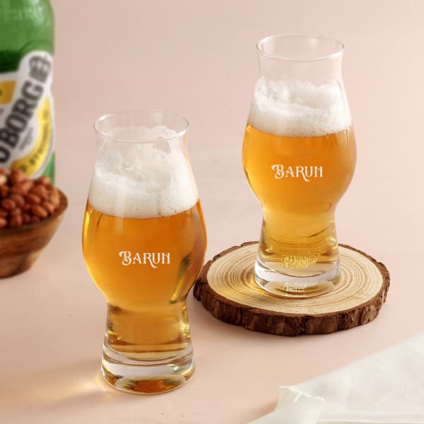Father's Day Personalized Beer Glass
