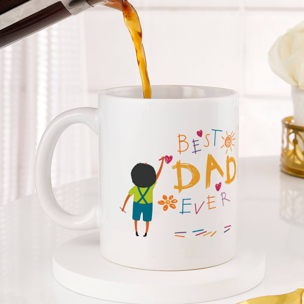 Father's Day Personalized Best Dad Ever Mug
