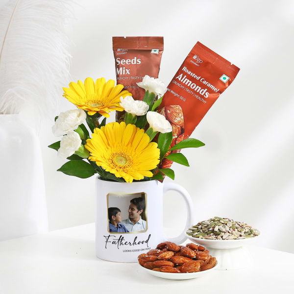 Father's Day Personalized Bloom & Nourish Hamper