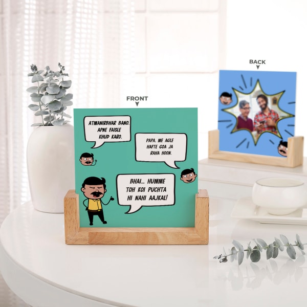 Father's Day Personalized Cherished Moments Sandwich Frame
