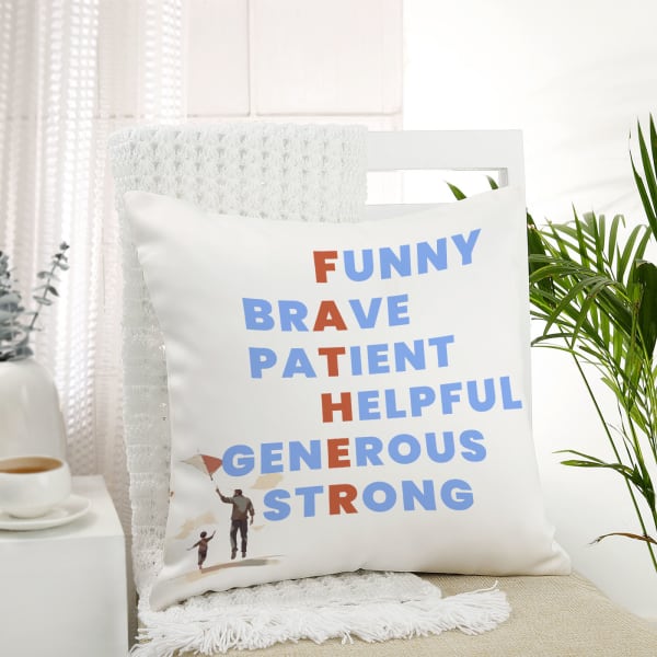 Father's Day Personalized Cushion