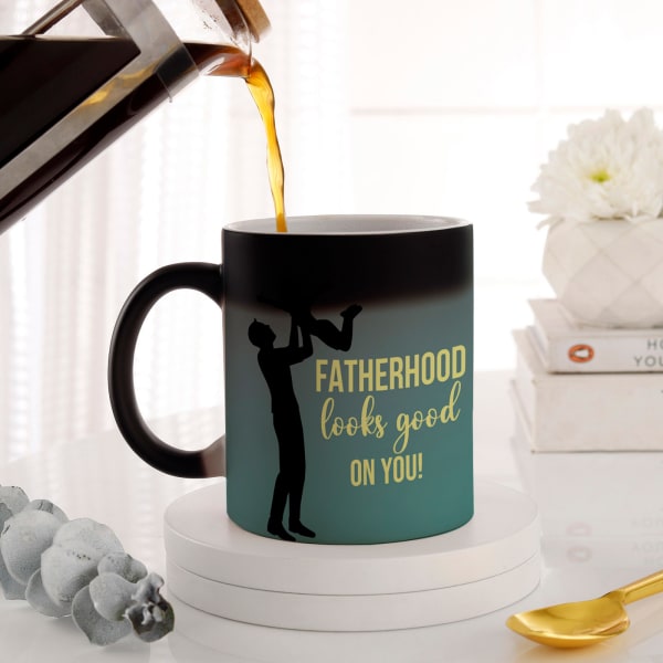 Father's Day Personalized Fatherhood Magic Mug