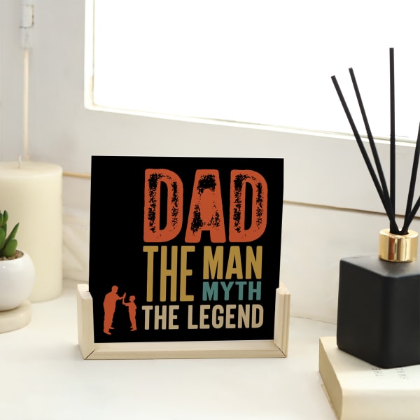 Father's Day Personalized Legend Dad Photo Frame