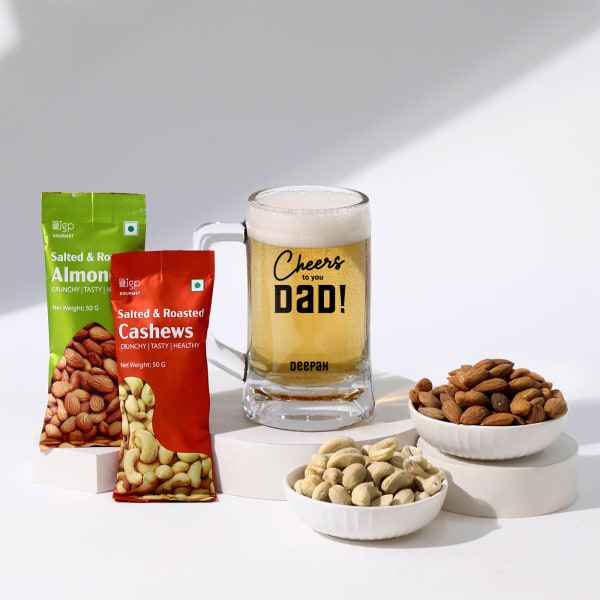 Father's Day Personalized Nutty Brew Combo