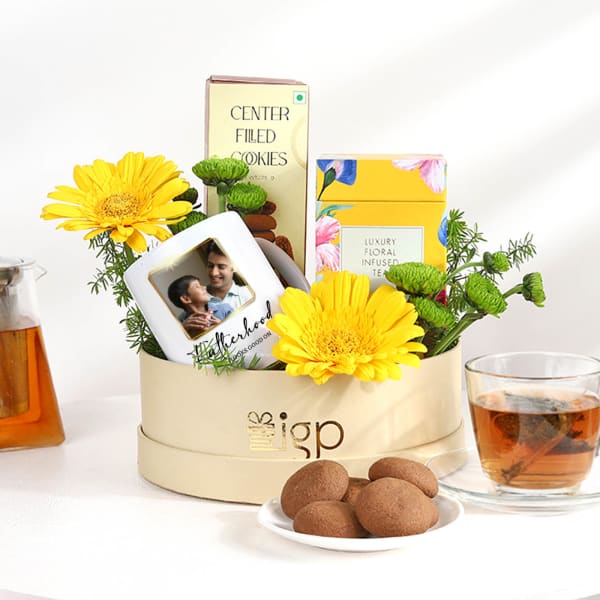 Father's Day Personalized Tea Time Hamper