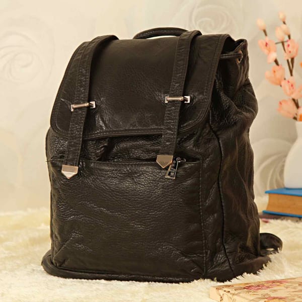 Faux Leather Casual Backpack Gift/Send Fashion and Lifestyle Gifts