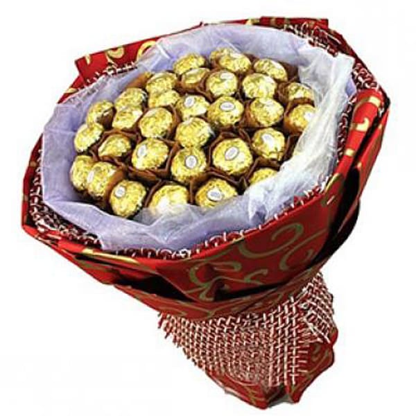 Ferrero Galore - Chocolate Ferraro Rocher Blooming Bouquet