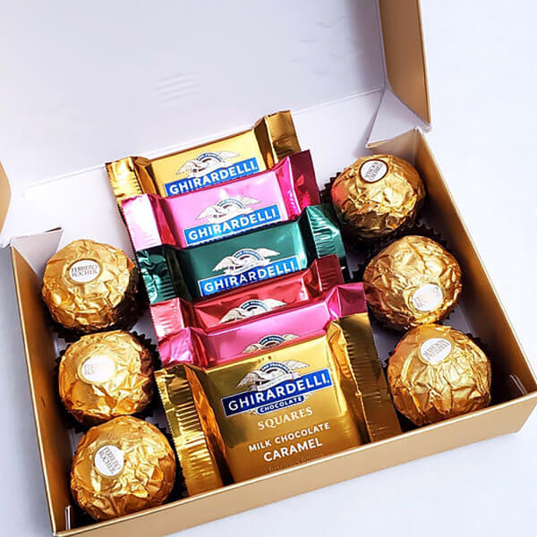 Ferrero & Ghirardelli Squares