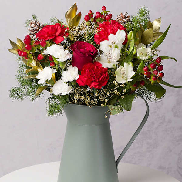 Festive Elegance Christmas Arrangement