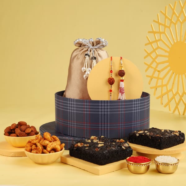 Filled with Love and Wishes Rakhi Hamper
