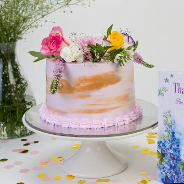 Flavoursome Thank You Cake (1 Kg)