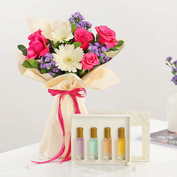 Floral And Fragrance Duet For Her