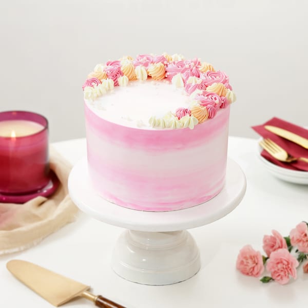 Floral Icing Cake (1 kg)