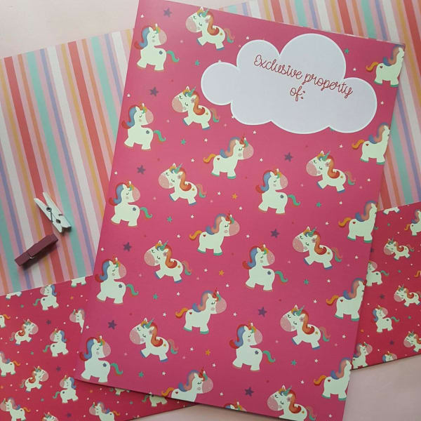 Folder - Unicorn - Single Piece