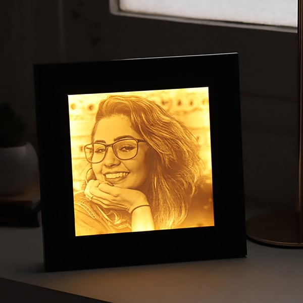 Forever Memories Personalized 3D LED Photo Frame
