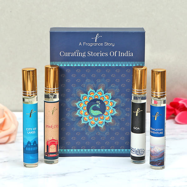Fragrance Gift Set with 2 Hershey's Chocolate Hamper Gift