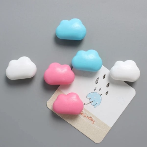 Buy/Send Fridge Colorful Clouds Assorted Set Of 6 Online IGP