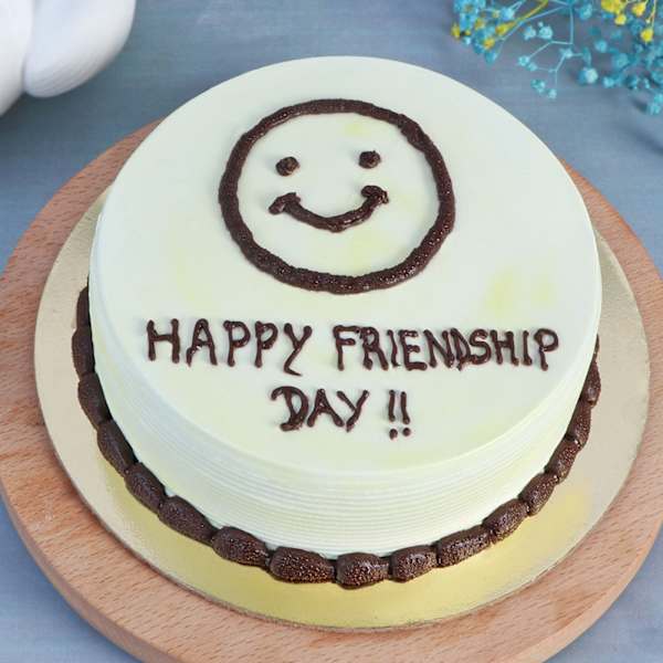 Friendship Day Fresh Cream Cake