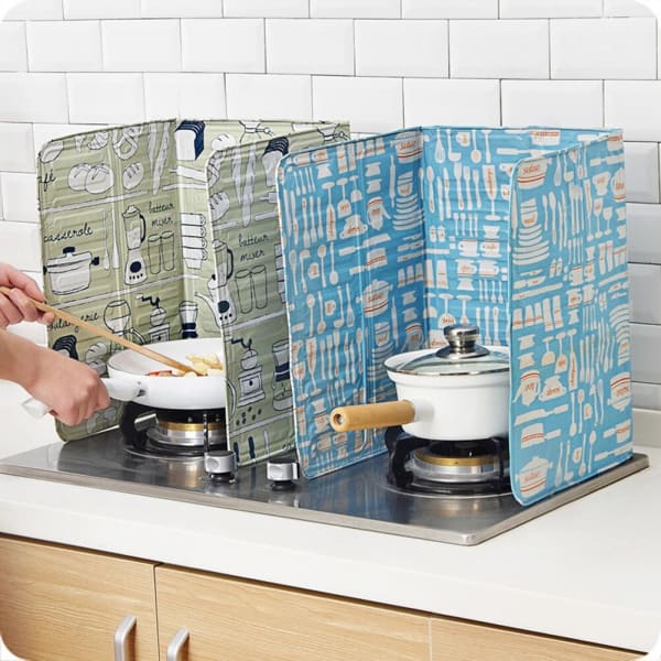 Frying Pan Oil Splash Cover - Assorted - Single Piece