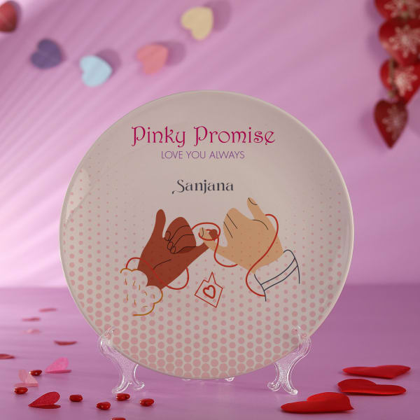 Full Of Love Personalized Ceramic Plate