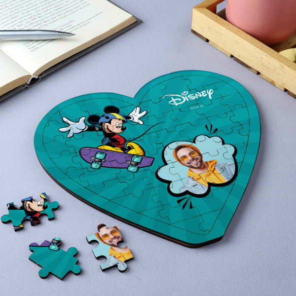 Fun with Mickey Personalized Puzzle